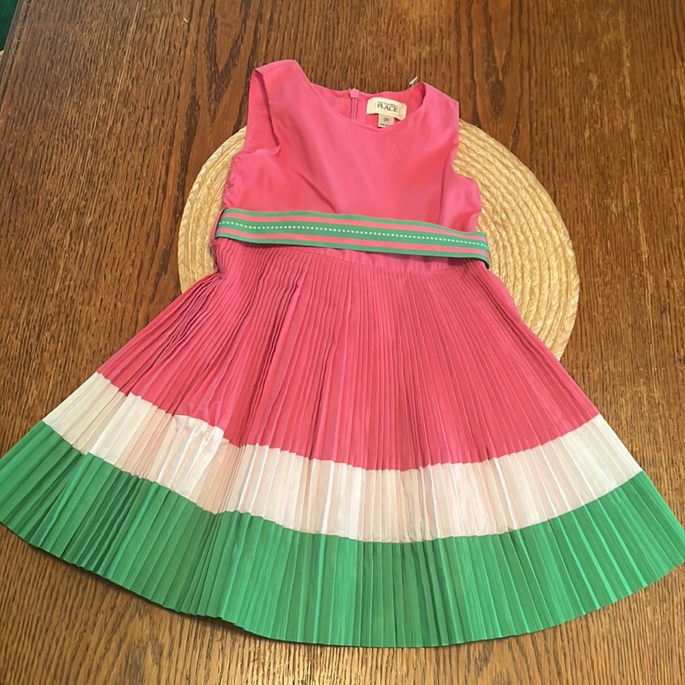 The Children’s Place Cute Pleated Dress Size 3T